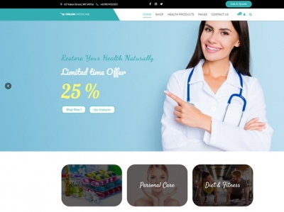 Online Pharmacy and Medical Store Wordpress Theme medical medicine online store pharmacy photoshop wordpress theme