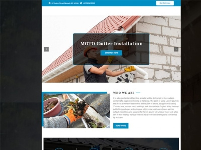 Gutter Cleaning Services WordPress Theme