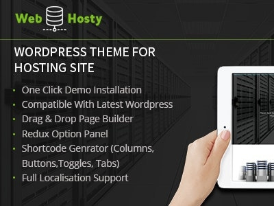 Web Hosting WordPress Theme