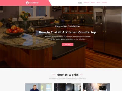 Kitchen Design WordPress Theme