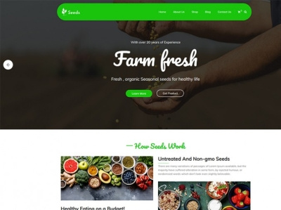 Seeds WordPress Theme