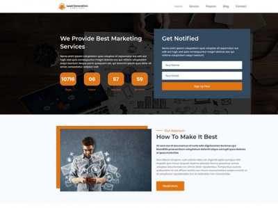 Lead Generation WordPress Theme lead generation leads wordpress theme