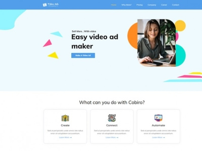 Video Ad Creator WordPress Theme video creator video editor video maker wordpress theme
