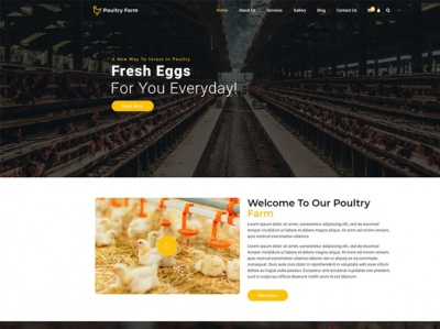 Poultry Farm WordPress Theme business online store poultry poultry farming wordpress wordpress theme