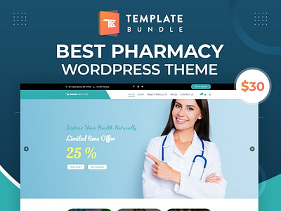 Pharmacy WordPress theme