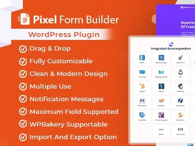 Pixel Contact Form Builder - Plugin & Autoresponder contact form contact form builder plugin plugin builder wordpress wordpress plugin