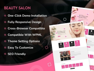 Beauty Salon Multipurpose WordPress Theme