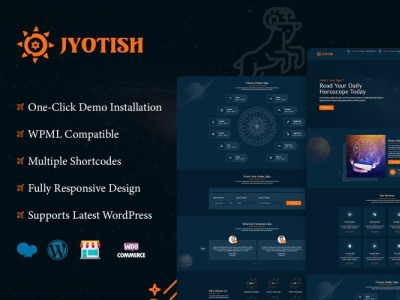 Jyotish - Astrology WordPress Theme astrology horoscope wordpress theme