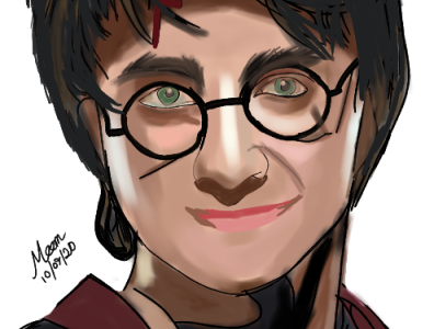 Harry Potter animation design eye ibis ibispaint illustration illustrator movie