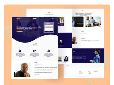 Consultancy Agency Landing Page