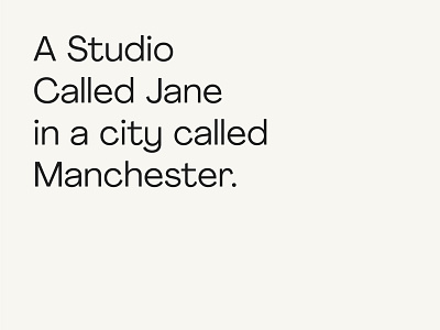 A Studio Called Jane... branding design graphic design illustration studio