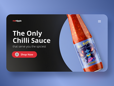 Chilli Sauce Landing Page