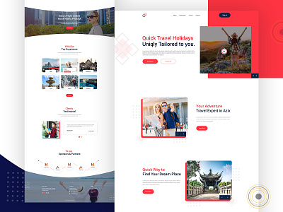 Traveling Website Design