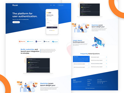 UI Platform landing page design color ecommerce homepage design landing page landing page design minimal saas design ui ux ui ux design uidesign