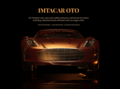 IMTACAR OTO Case Study UX / UI Design design ui ux web website