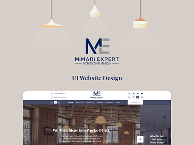 Mimari Expert Case Study UX / UI Design architecture design interior ui ux web website