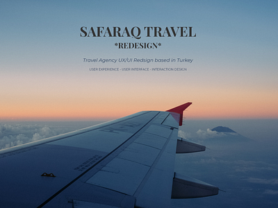 safaraq travel Case Study UX / UI Design