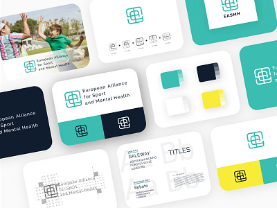 EASMH concept ai concept european graphic identity logo