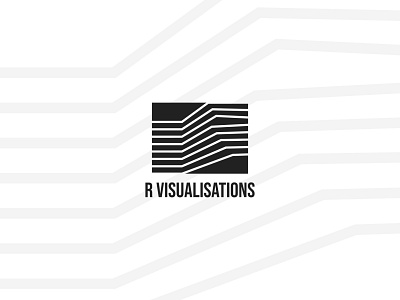 R Visualisation branding design illustration logo logodesign logotype minimal thirtydaylogochallenge vector