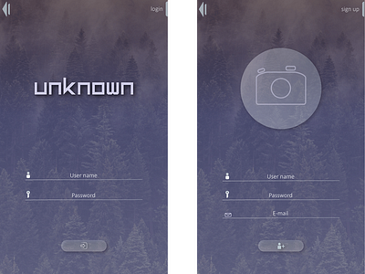 Unknown template app design