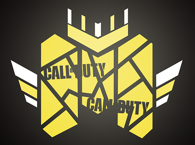 Call Of Duty call of duty cod crown gaming illustration wings