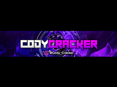 My Youtube Channel Banner Codycracker By Codycracker On Dribbble