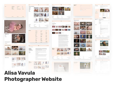 Alisa Vavula alisavavula family familyphotography figma itlogic newborn newbornphotography photography pregnancy pregnancyphoto site ui ux web webdesign