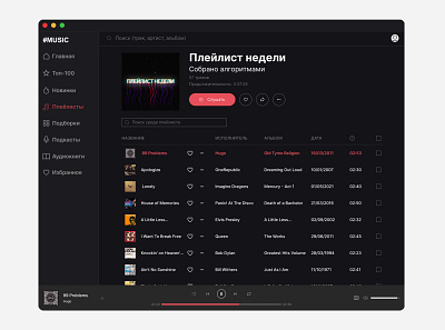 Music Player | Daily UI Challenge 009 app graphic design ui ux