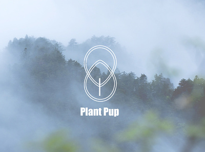 Plant Pup logo logodesign minimalistic modern logos simple design simple logo