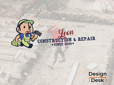 Logo Design - Construction illustration inspiration logo typography vector