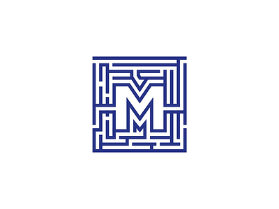 Marjory.co brand labyrinth logo m marjory