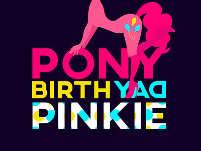 Pinkie Pie bday birthday boots illustration mlp my little pony pinkie pie pony