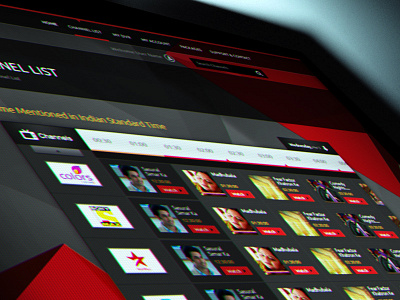 UI/UX Design for Channel Streaming Website