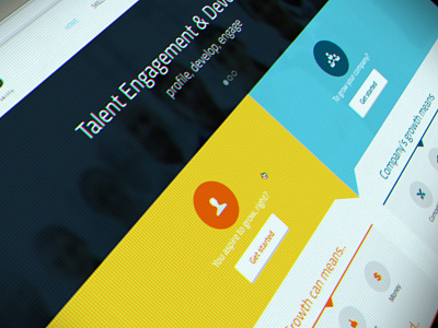 Ui Talent Engagement Product1 application flat interface portal product ui ux