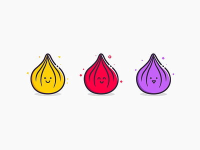 Illustration of Indian Sweet - Modak design flat icon illustration vector