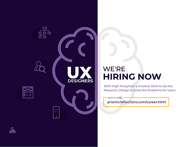 Hiring UX Designers creative designer designstudio designstudionashik hiringhow uxdesigners