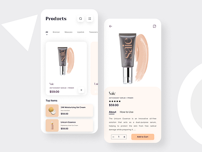 Cosmetic - App Design by Md Hasanul Banna on Dribbble