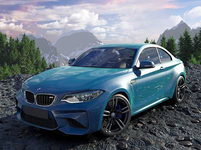 BMW 3d cinema4d design