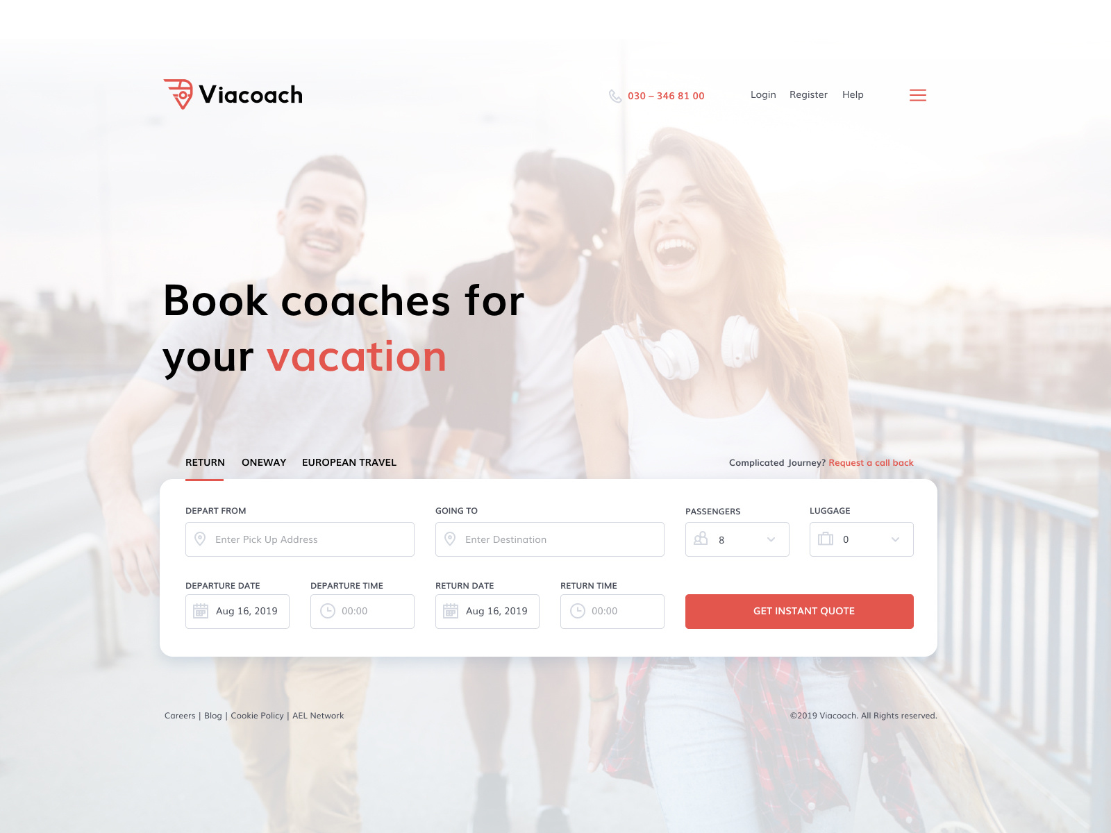 Coach Booking by Acodez on Dribbble