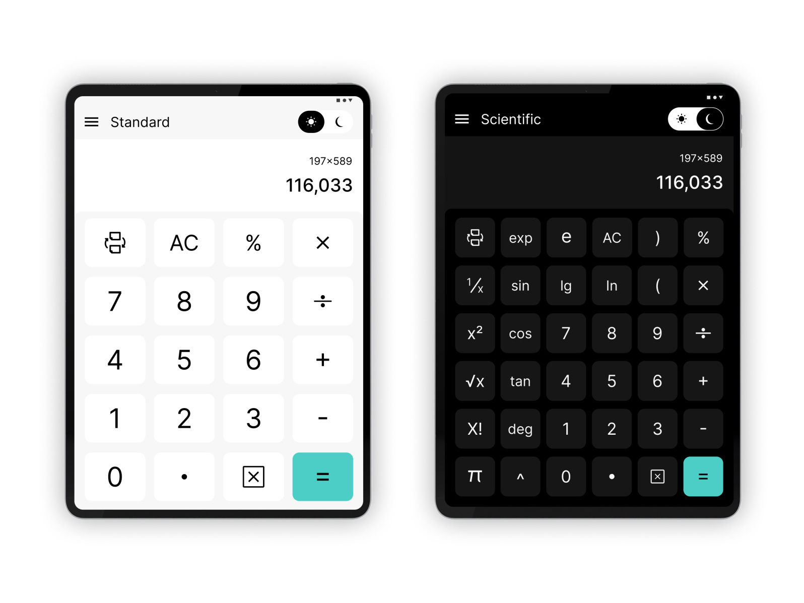 Calculator UI Design By Ahmad Nawaz Ali On Dribbble