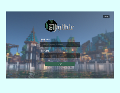 MythicMC Client Concept  Minecraft by Al Arabi on Dribbble