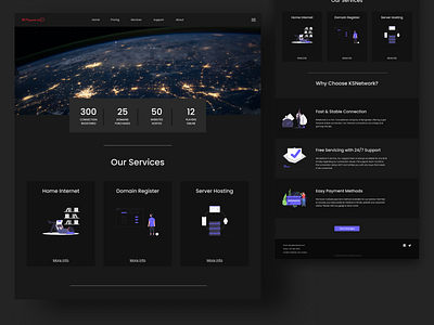 ISP Website Concept | UI/UX Design