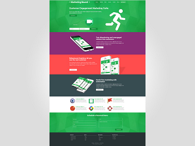 Marketing Bound1 concept graphicdesign uiuxdesign webdesign