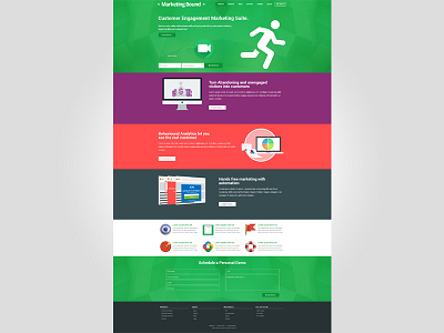 Marketing Bound2 concept graphicdesign uiuxdesign webdesign