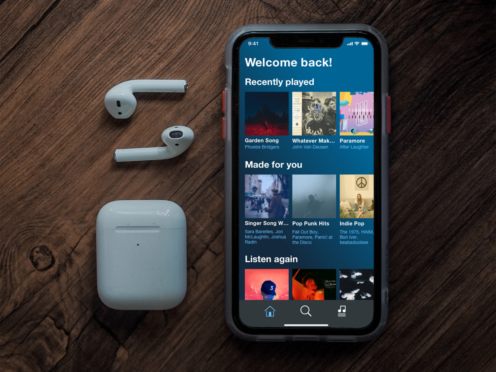 Record Collection Music Player App by Matt Starr on Dribbble