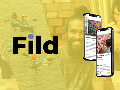 Fild - Experiences Platform mobile app ui ui design ux ux design