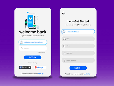 Login page Mobile app login page login page mobile app login ui logo design mobile app mobile ui ui ui ux ui design uidesign uiux