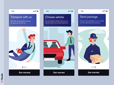 Transportation app app app design dailyui figma illustration illustrations kavala mobile mobile slider mobile ui slider transport app transportation app ui ui design uiux