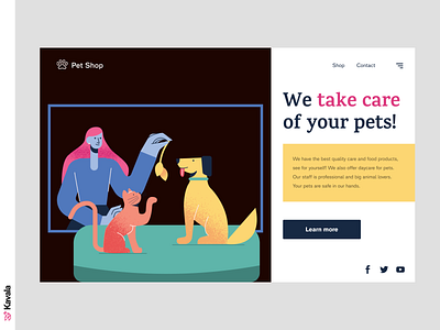 Pet shop website