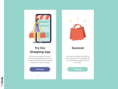 Shopping app app app design dailyui e commerce figma illustration illustrations kavala mobile ui shopping shopping app ui ui design uiux